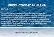 Unidad 1- Productividad Humana - GUÍA
