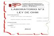 Informe n3 - Ley de Ohm