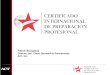 ACT Honduras Certificado de Preparacion Profesional