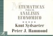 Matemáticas para el Análisis Económico - Sydsaeter