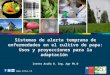 Sistemas de alerta temprana de enfermedades en el cultivo de papa:  Usos y proyecciones para la adaptación
