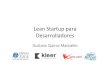 Lean startup para desarrolladores