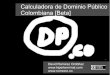 Calculadora de dominio público colombiana