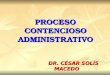 Proceso Contencioso Administrativo (Diplomado)