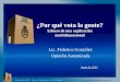 Clase 02- Estrategias de Campaña Electoral - 9 de junio de 2011 - Federico Gonzalez