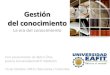 Gestion del conocimiento   knowledge management by Bjoern Uehss