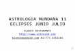 Astrologia mundana 11 eclipses junio julio 1