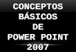 Introducción a power point 2007