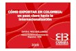 PAUTAS PARA EXPORTAR EN COLOMBIA
