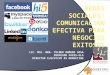 Conferencia redes sociales y negocios exitosos