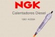Calentadores Diesel - NGK