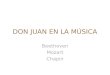 Don Juan Tenorio en la música