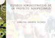 Estudio administrativo de un proyecto agropecuario