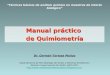 Manual práctico de quimiometría 2011 v2
