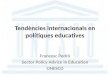 Tendències internacionals en polítiques educatives / Francesc Pedró