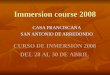 Immersion Course 2008