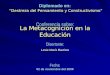 La metacognición en la educación   presentacion-1