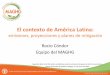 El contexto de América Latina: emisiones, proyecciones y planes de mitigación