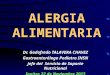 Alergia alimentaria iquitos - Dr. GodofredoTalavera