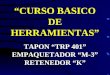 TAPON Y PACKER para clientes.ppt