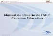 Manual de Usuario ITALC Canaima Educativo