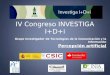 IV Congreso INVESTIGA I+D+i Grupo investigador de Tecnologías de la Comunicación y la Información Percepción artificial