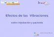 Efectos de las Vibraciones sobre tripulación y paciente Alfredo Serrano Moraza 