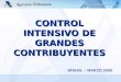 1 CONTROL INTENSIVO DE GRANDES CONTRIBUYENTES BRASIL – MARZO 2008