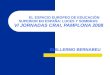 EL ESPACIO EUROPEO DE EDUCACIÓN SUPERIOR EN ESPAÑA: LUCES Y SOMBRAS VI JORNADAS CRAI, PAMPLONA 2008 GUILLERMO BERNABEU