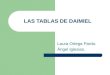 LAS TABLAS DE DAIMIEL Laura Ortega Pardo. Ángel Iglesias