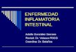 ENFERMEDAD INFLAMATORIA INTESTINAL Adolfo González Serrano Revisó: Dr. Velasco R3CG Coordina: Dr. Bolaños