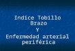 Indice Tobillo Brazo Y Enfermedad arterial periférica