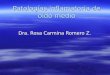 Patologías inflamatoria de oído medio Dra. Rosa Carmina Romero Z