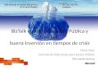 BizTalk en Administración Pública y Sanidad, buena inversión en tiempos de crisis Oscar Sanz Gerente de Soluciones para Sector Público Microsoft Ibérica