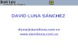 DAVID LUNA SÁNCHEZ dluna@davidluna.com.co 