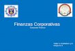 Finanzas Corporativas Corporate Finance Taller 1 :Unidades I y II Grupo N. 6
