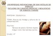 UNIVERSIDAD MICHOACANA DE SAN NICOLAS DE HIDALGO FACULTAD DE CIENCIAS MEDICAS Y BIOLOGICAS DR IGNACIO CHAVEZ MATERIA: Obstetricia TEMA: Planos de Hodge