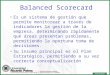 Balanced Scorecard Es un sistema de gestión que permite monitorear a través de indicadores la gestión de la empresa, determinando rápidamente qué áreas