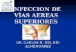 INFECCION DE VÍAS AEREAS SUPERIORES DR. CARLOS N. DEL RÍO ALMENDAREZ
