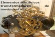 Elementos mecánicos transformadores de movimiento JULEN LABIANO 1º C