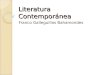 Literatura Contemporánea Franco Galleguillos Bahamondes