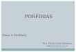 PORFIRIAS Tema 4 (Bolilla4) Dra. María Sofía Giménez mgimenez@unsl.edu.ar