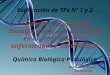 Explicación de TPs Nº 1 y 2 Herencia y técnicas de biología molecular utilizadas en el diagnóstico de enfermedades hereditarias Química Biológica Patológica