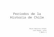 Períodos de la Historia de Chile Royal American School José Miguel Jofré I Medio A