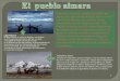 1 Aimaras o Aymaras, pueblo amerindio que habita en la alta meseta del lago Titicaca, en el Alto Perú y Bolivia. Los aimaras fueron conquistados por los