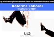 Unión Sindical Obrera Reforma Laboral (Septiembre 2010) Ley 35/2010 de 17 septiembre, de medidas urgentes para la reforma del mercado de trabajo