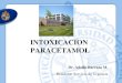 INTOXICACION PARACETAMOL Dr. Adolfo Barraza M. Residente Servicio de Urgencia