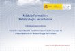 Tema 5. Informes meteorológicos 1 Módulo Formativo: Meteorología aeronáutica Informes meteorológicos Fase de Capacitación para funcionarios del Cuerpo