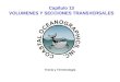Capítulo 13 VOLUMENES Y SECCIONES TRANSVERSALES Teoría y Terminología