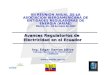 Avances Regulatorios de Electricidad en el Ecuador Ing. Edgar Santos Játiva Consejo Nacional de Electricidad CONELEC  VII REUNION ANUAL